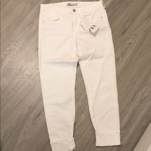 Zara mid rise skinny jeans